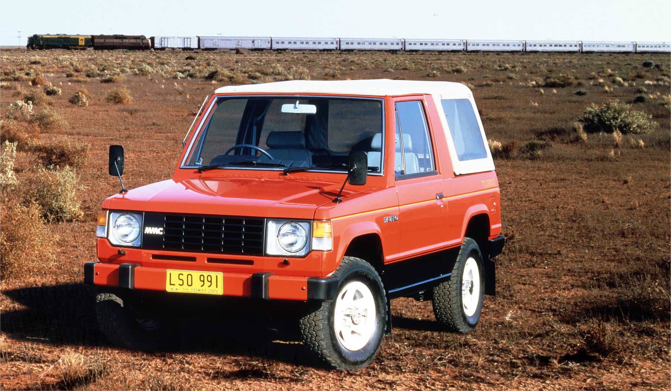 Old 4wd in the desert